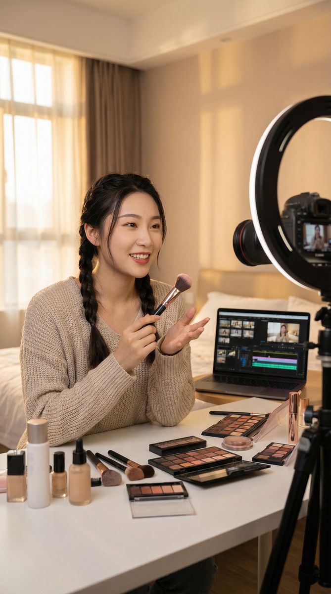 香蕉漫画美妆视频教程